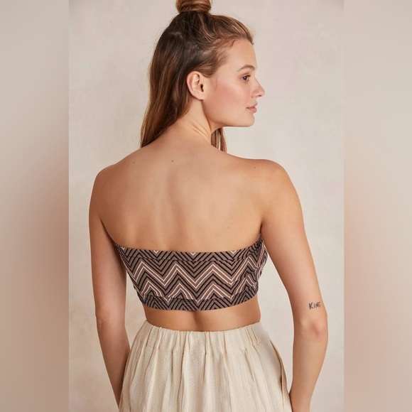 FREE PEOPLE desert days seamless bandeau TOP - Picture 8 of 9